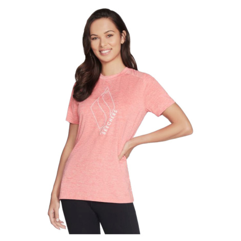 Skechers Diamond Blissful Tee Růžová