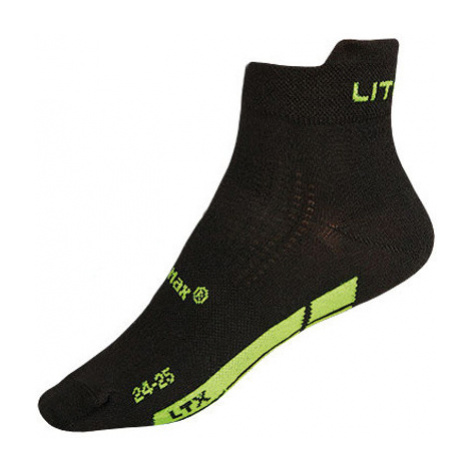 Litex Sportovní ponožky CoolMax 9A015 reflexně zelená