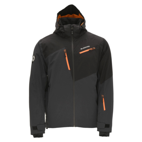 BLIZZARD-Ski Jacket Leogang, anthracite/black Černá