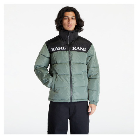Karl Kani Retro Essential Puffer Jacket Dusty Green