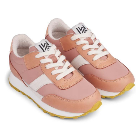 Dětské sneakers boty Liewood LW17989 Jasper Suede Sneakers růžová barva