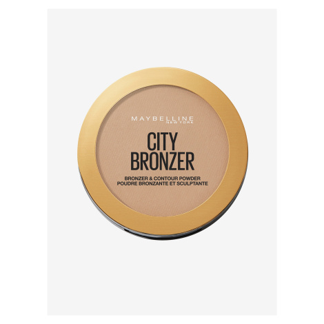 Bronzový pudr Maybelline New York City Bronzer & Contour Powder 200 Medium Cool