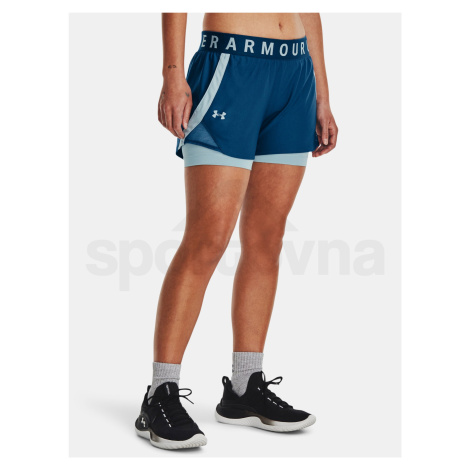 Kraťasy Under Armour Play Up 2-in-1 Shorts W - modrá