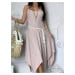 Dress beige By o la la wxp0808. R40