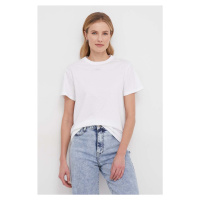 Bavlněné tričko Calvin Klein bílá barva, K20K206629
