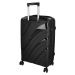 Cestovní plastový kufr Voyex velikosti L, černý