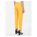 Dámské žluté kalhoty Calvin Klein CK K20K200593703 UNIFORM TWILL CIGARE 70