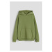 H & M - Mikina's kapucí - zelená