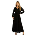 Dámské šaty s dlouhým rukávem Litex 5E031 | černá