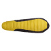 Péřový spacák Warmpeace Viking 1200 195 cm wide Zip: Levý / Barva: žlutá/černá