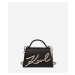 Crossbody karl lagerfeld k/signature 2.0 sm crossbody black/gold