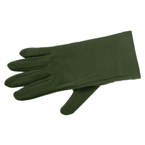 LASTING merino rukavice ROK zelené