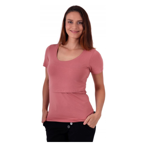 Kojicí tričko Kateřina, krátký rukáv - starorůžové L/XL Jožánek