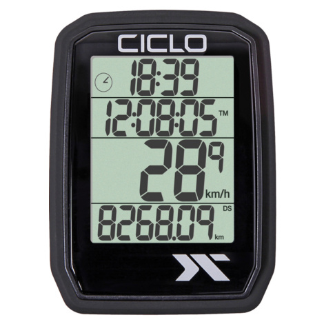 CICLOSPORT tachometr - PROTOS 105 - černá Ciclo Sport