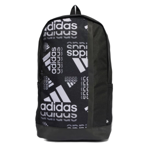 ADIDAS-LIN BP M GFXU BLACK/WHITE Černá 22,5L