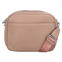 Stylová dámská crossbody Mendira, růžová