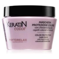 Phytorelax Laboratories Keratin Color maska na vlasy s keratinem 250 ml