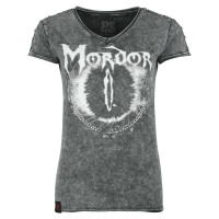 Pán prstenů Mordor Dámské tričko charcoal