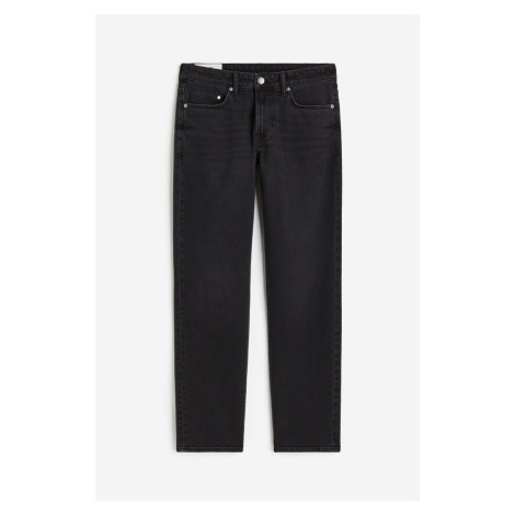 H & M - Regular Jeans - černá H&M