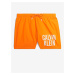 Oranžové pánské plavky Calvin Klein Underwear