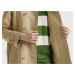 Benetton, Double-breasted Short Trench Coat