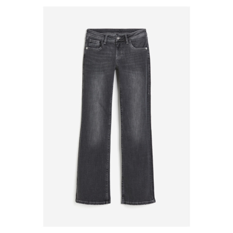 H & M - Flared Low Jeans - černá H&M