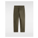 VANS Authentic Chino Slim Trousers Men Green, Size