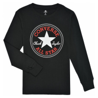 Converse CHUCK PATCH LONG SLEEVE TEE Černá