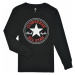 Converse CHUCK PATCH LONG SLEEVE TEE Černá