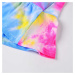 Dívčí šaty - KUGO TM7216, modrá/ růžová/ žlutá Barva: Mix barev