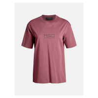 Tričko peak performance w r&d scale print t-shirt růžová
