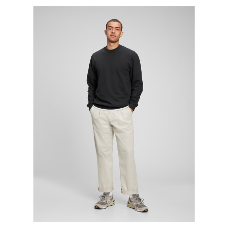 GAP Mikina fleece crew - Pánské