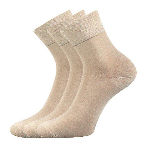 Lonka Demi Unisex ponožky - 3 páry BM000000566900100816 béžová
