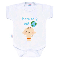 Body s potiskem New Baby Jsem celý váš svět