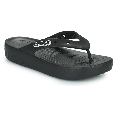 Crocs Classic Platform Flip W Černá