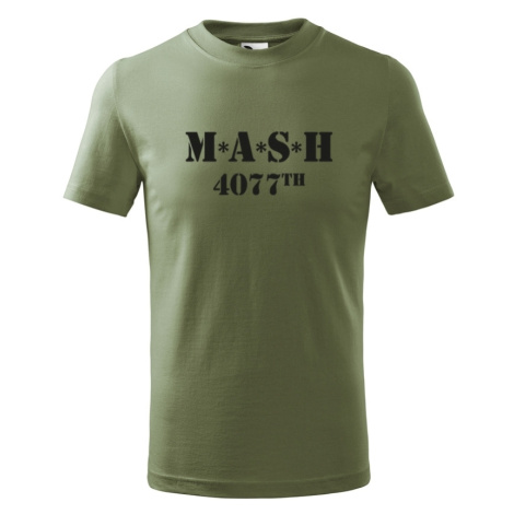 Dětské tričko s potiskem legendárního seriálu MASH 4077 2 BezvaTriko