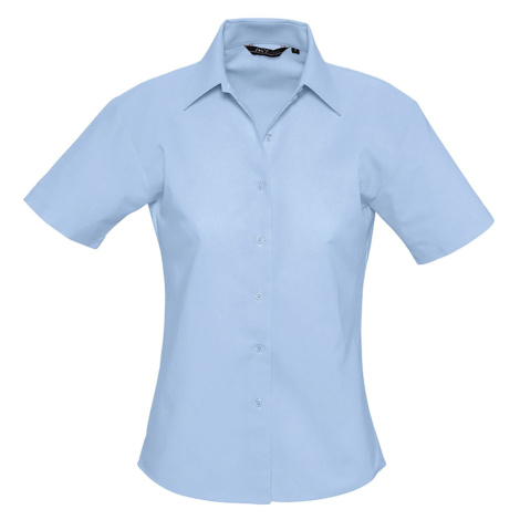 SOĽS Elite Dámská košile SL16030 Sky blue SOL'S