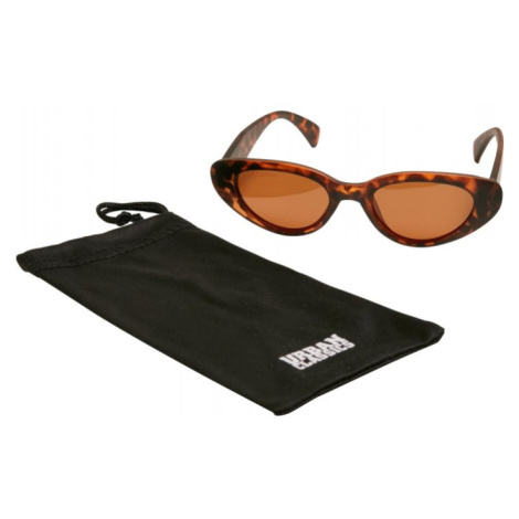 Sunglasses Puerto Rico With Chain - brown Urban Classics