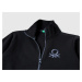 Benetton, Pure Cotton Sweatshirt With Zipper