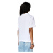 Tričko diesel t-danny-l1 t-shirt bílá