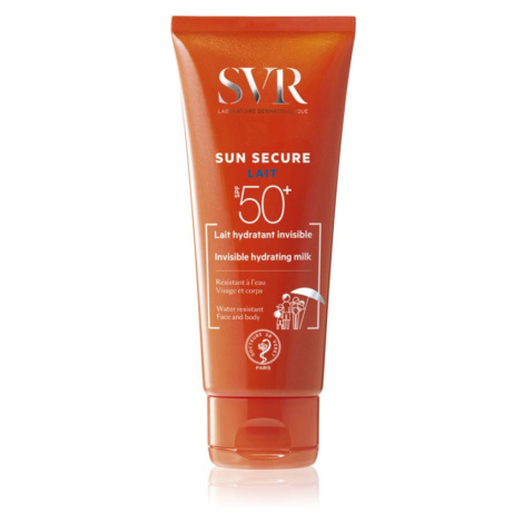 SVR Sun Secure hydratační tělové mléko SPF 50+ 100 ml