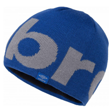 Umbro APATON Chlapecká pletená čepice, modrá, velikost