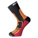 Ponožky Progress 8MB Merino Barva: černá/oranžová
