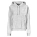 New Balance FRENCH TERRY SMALL LOGO HOODIE Šedá