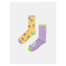 Sinsay - Sada 2 párů ponožek Rick and Morty - Oranžová