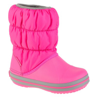 Crocs Winter Puff Boot Kids Růžová