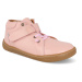 Barefoot dětské kotníkové boty Pegres - Skinny SBF62 růžové