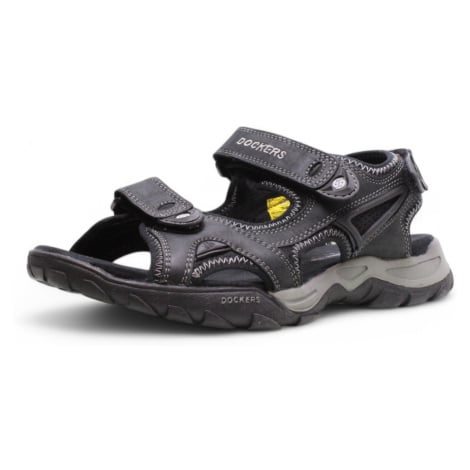 PÁNSKÉ SANDÁLY DOCKERS 323007 007001 BLK ČERNÁ