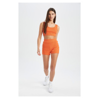 DEFACTO Coool Ribbed Camisole Basic Shorts