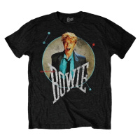 David Bowie Tričko Circle Scream Unisex Black